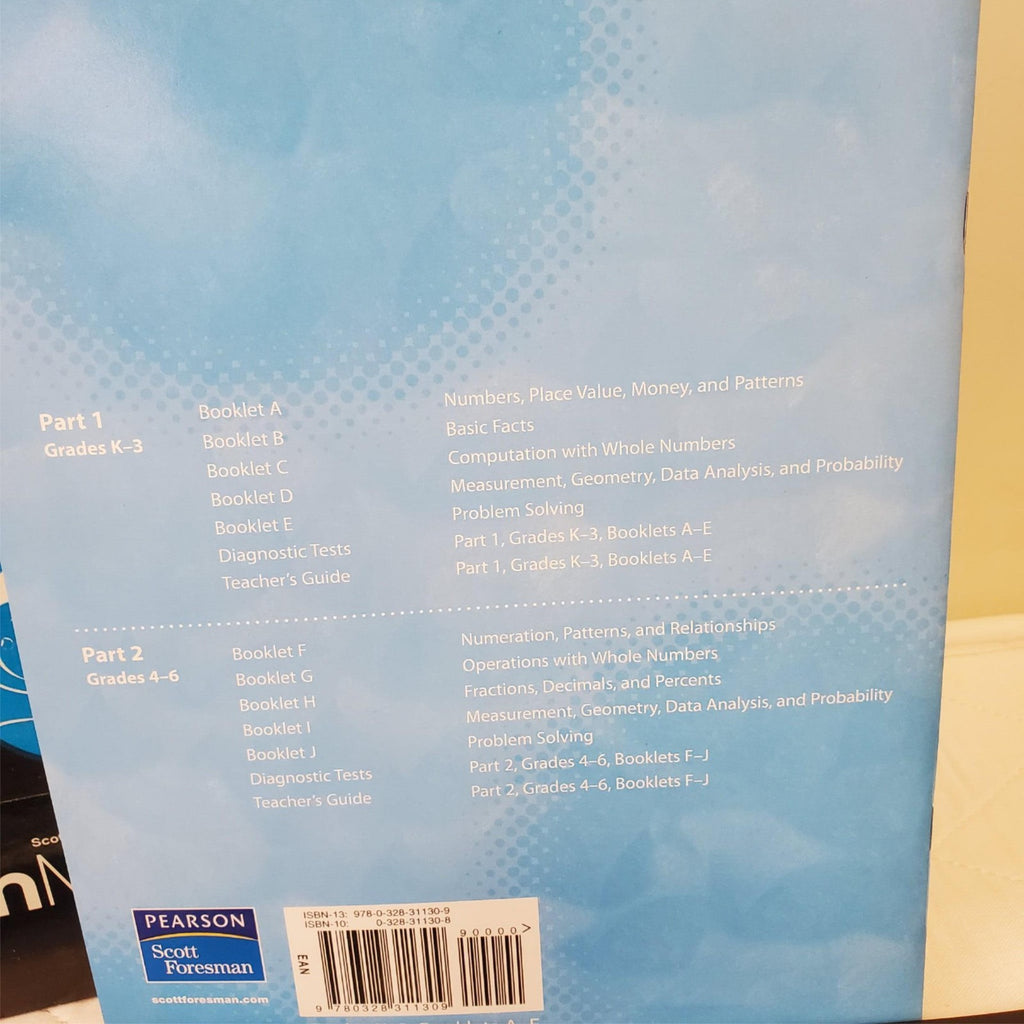 enVisionMath Common Core Math Diagnosis and Intervention System Part 1 Booklets