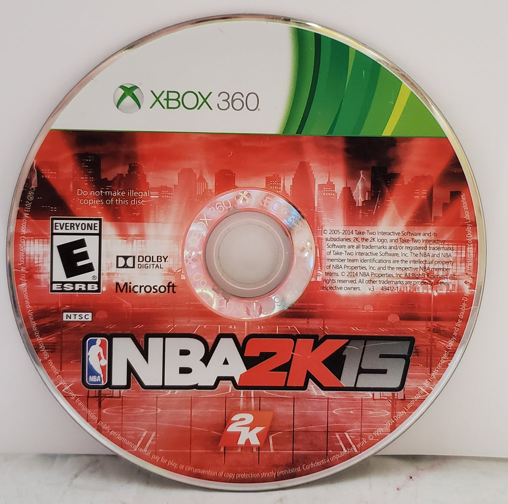 NBA 2K15 Xbox 360 Video Game DISC ONLY