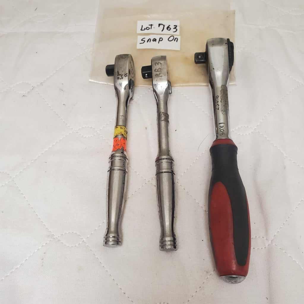 Lot of 3 Snap-On Ratchet Tools Set LOT-763