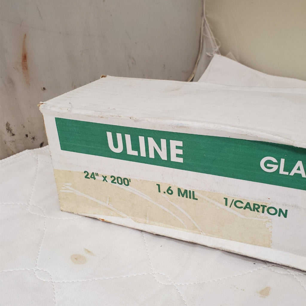 Uline 24" x 200' Blue Glass Protection Tape LOT-979