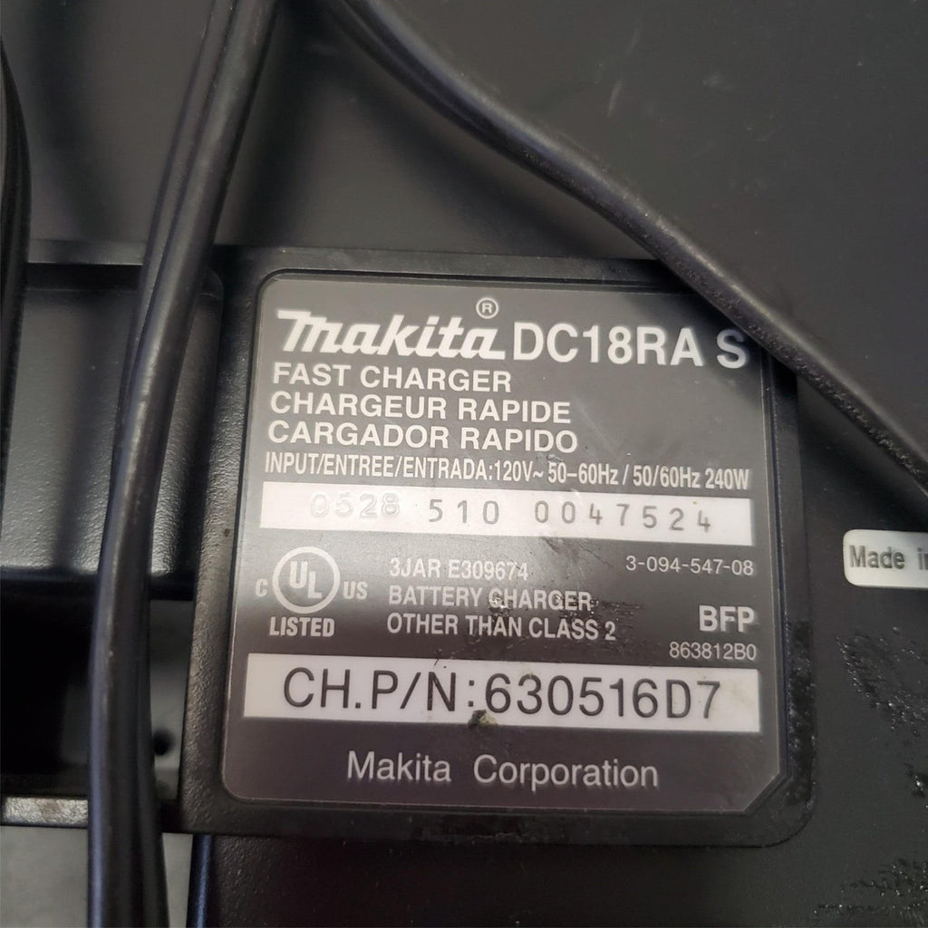 Makita DC18RA S Lithium Ion Rapid Fast Charger 240W 50-60Hz #1