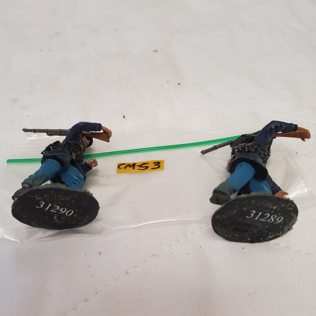 Britains Civil War 31290 Union Iron Brigade Advancing Right Shoulder CM-53