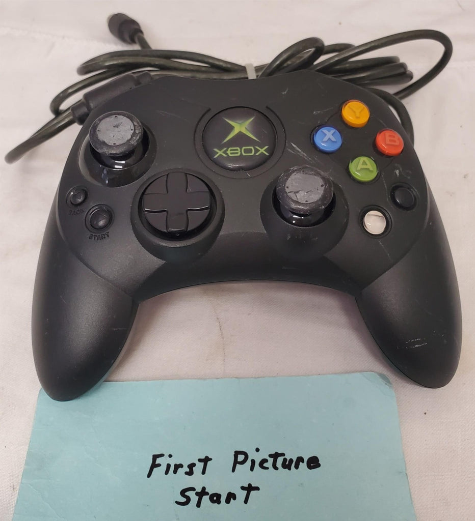 Microsoft Xbox S Type Black Controller with Breakaway Cable