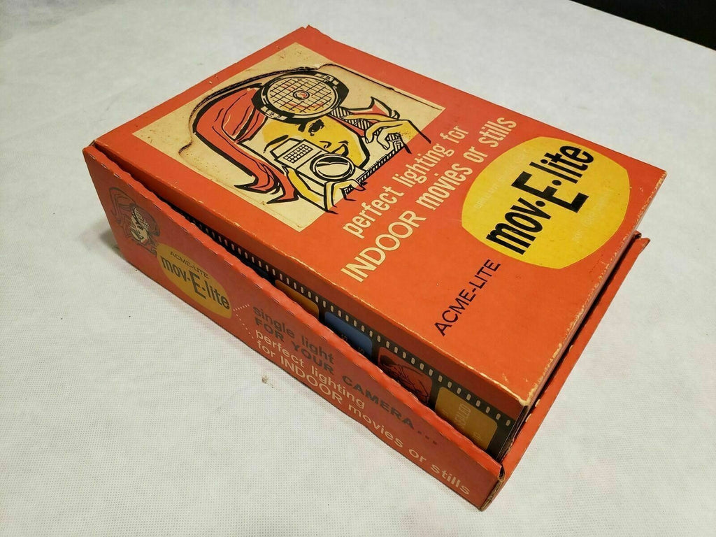 Vintage Acme Mov-E-Lite Movie Photo Light - Model 90