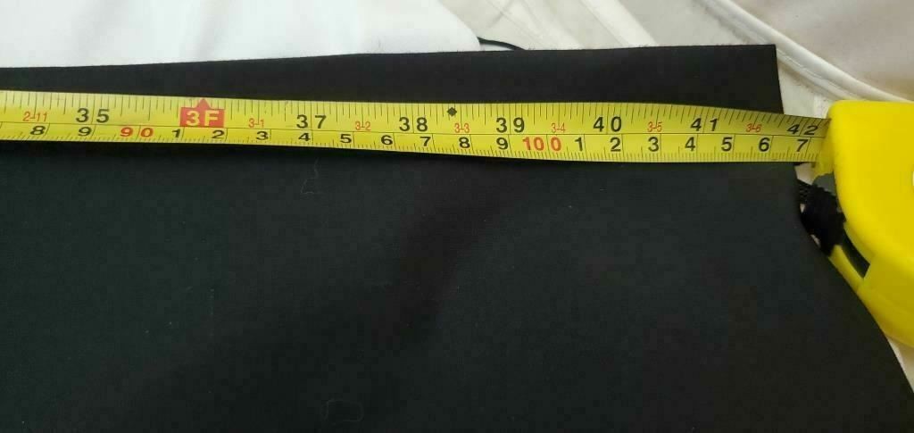 Men's Black Size Large Straight Leg Regular Dress Pants