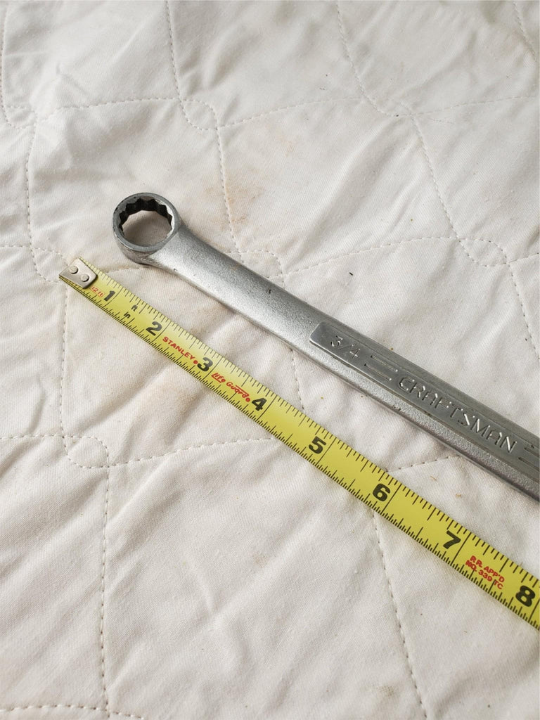 CRAFTSMAN 3/4 - 7/8 V43928 Double-Ended Ring Wrench Tool LOT 298