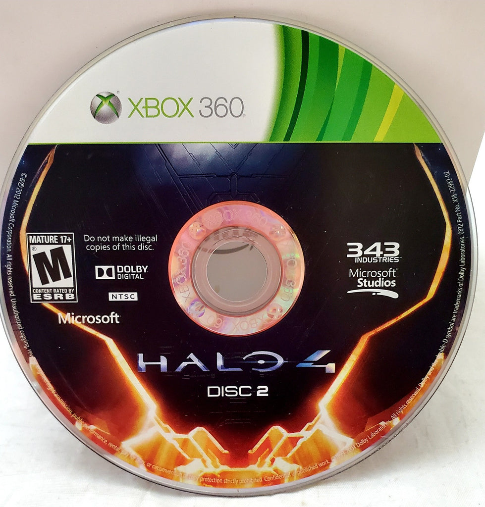 Halo 4 Disc 2 only Game Microsoft Xbox 360 - 343 Industries Video Game Disc Only