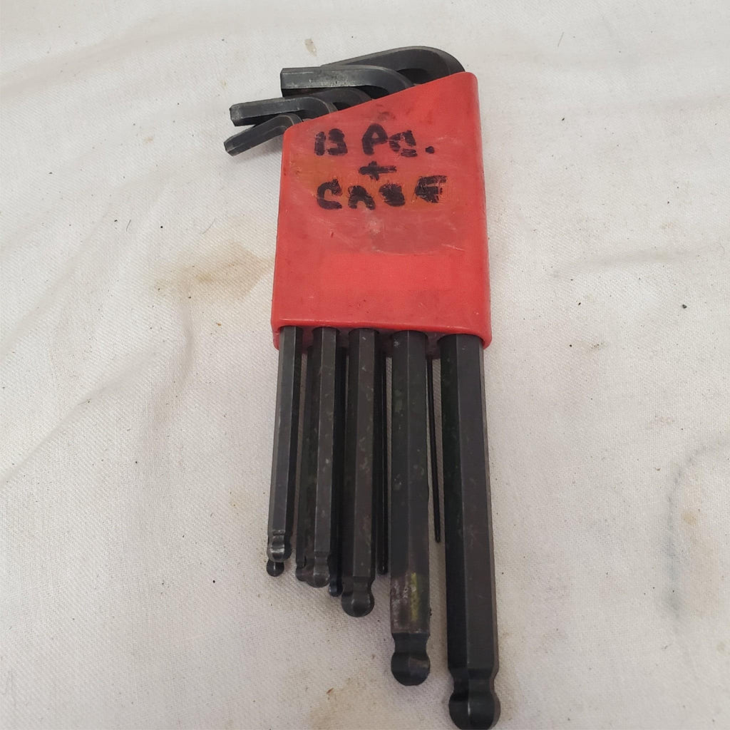 Lot of 13 Snap-on SAE Ball End Key Allen Wrench Set LOT-875