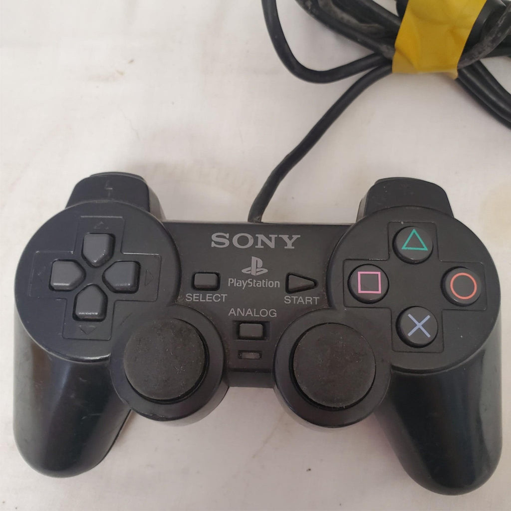 Sony PlayStation 2 SCPH10010 Black Dualshock Analog Controller 