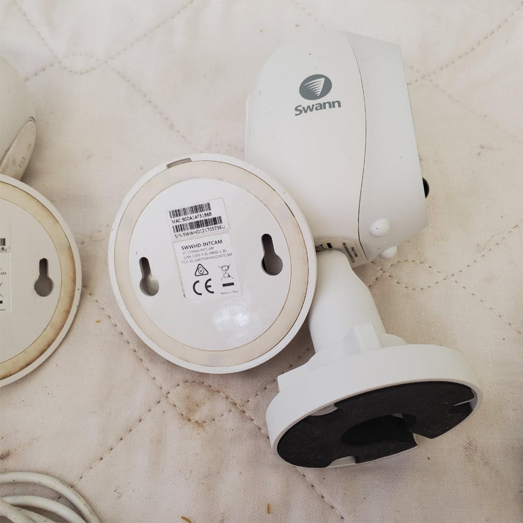 Lot of Swann SWWHD-INTCAM 1080p Wireless Smart Security Cameras