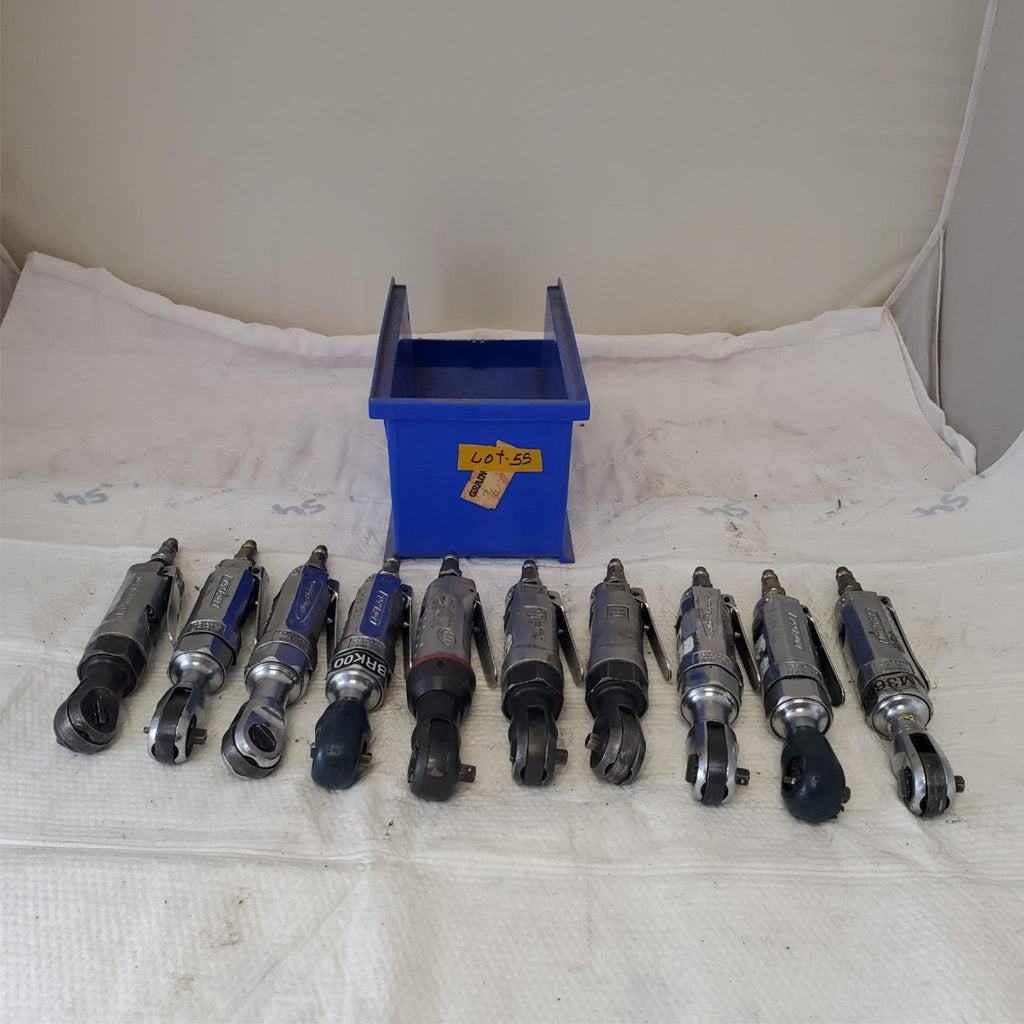 Heavy Duty Air Pneumatic Ratchet Wrench Blue Point/Ingersoll Rand 10 Items #55