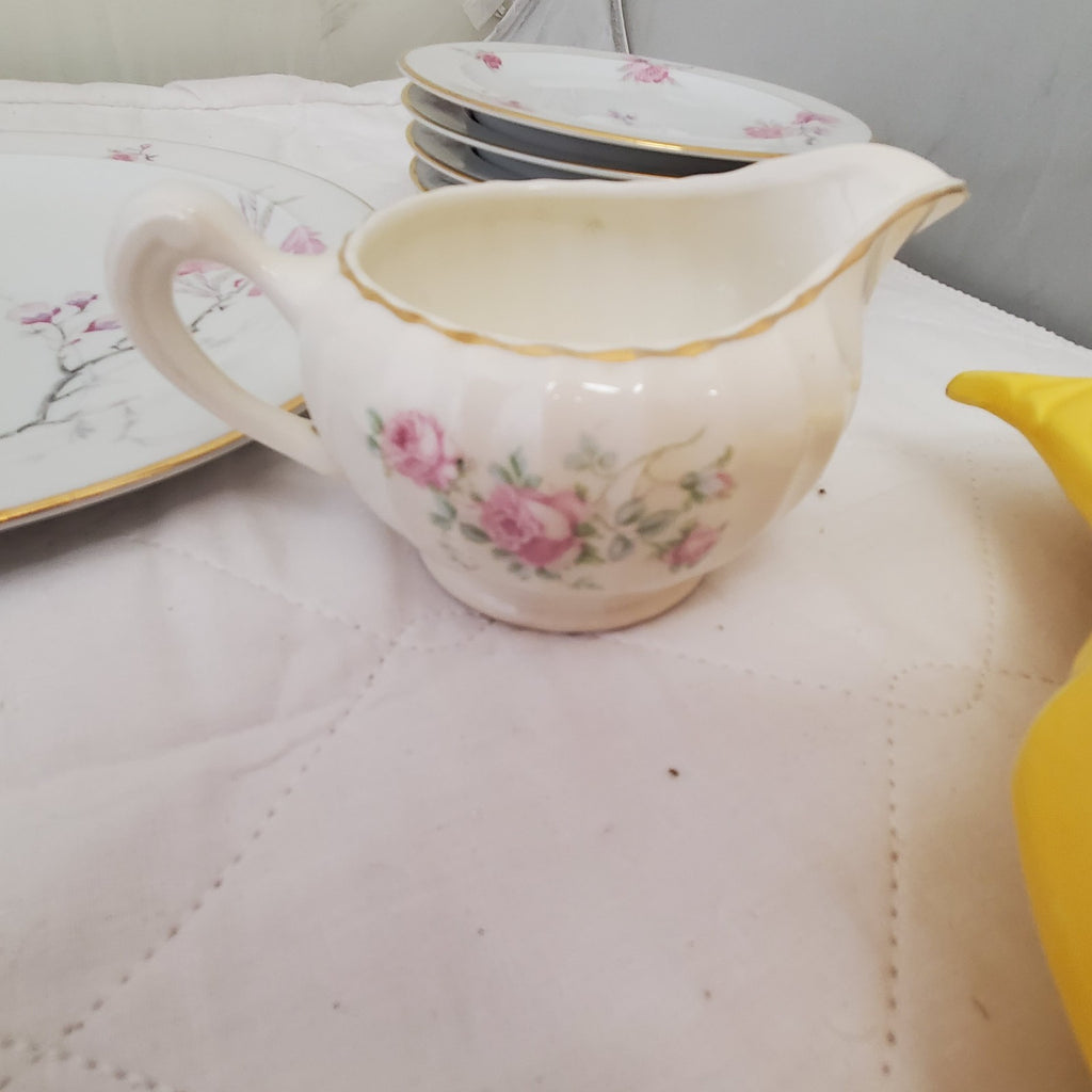 Vintage Porcelain Small Pitcher Dish Bowl Sugar Pot and more