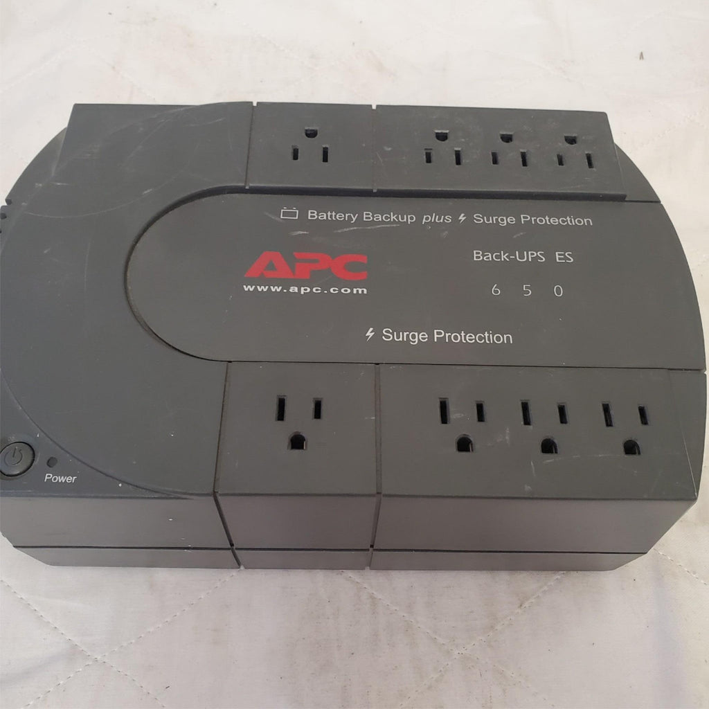 APC Back Up UPS ES 650 120V BE650R Surge Protected #12 (NO BATTERY INCLUDED)