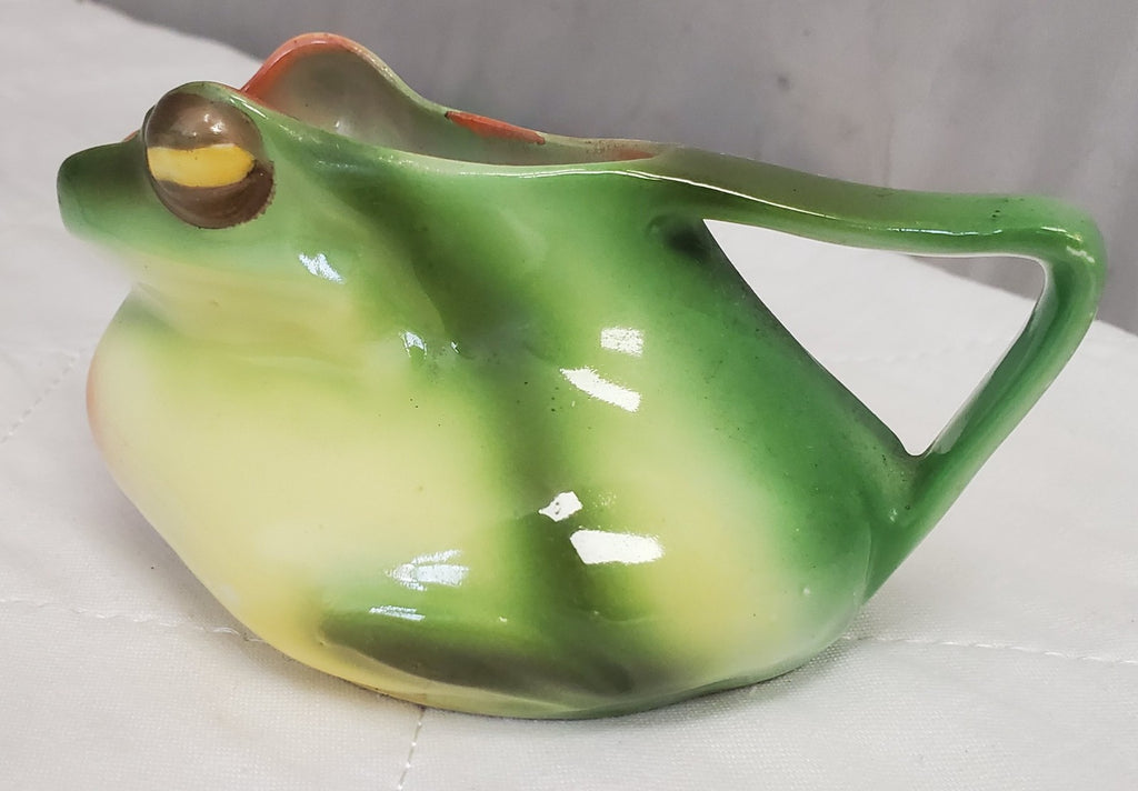 Antique Vintage Royal Bayreuth FROG Creamer Mug