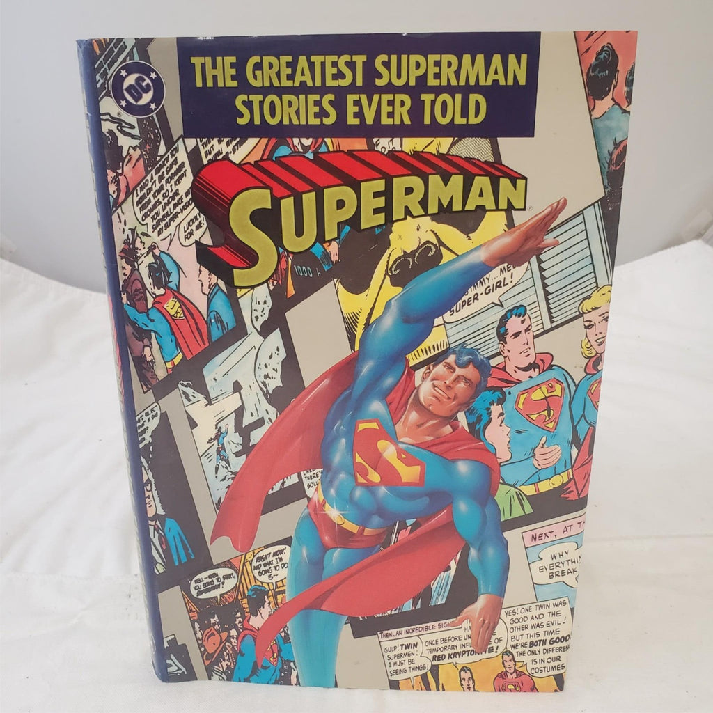 Superman The Greatest Stories Ever Told Book by Jerry Siegel 1987