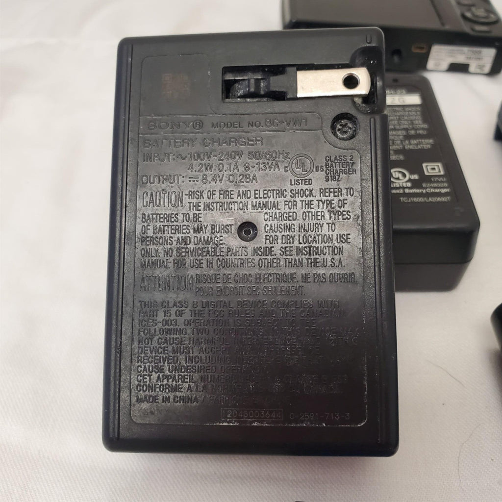 Lot of FujiFilm FinePix T555 Digital Camera & Various Batteries & Chargers