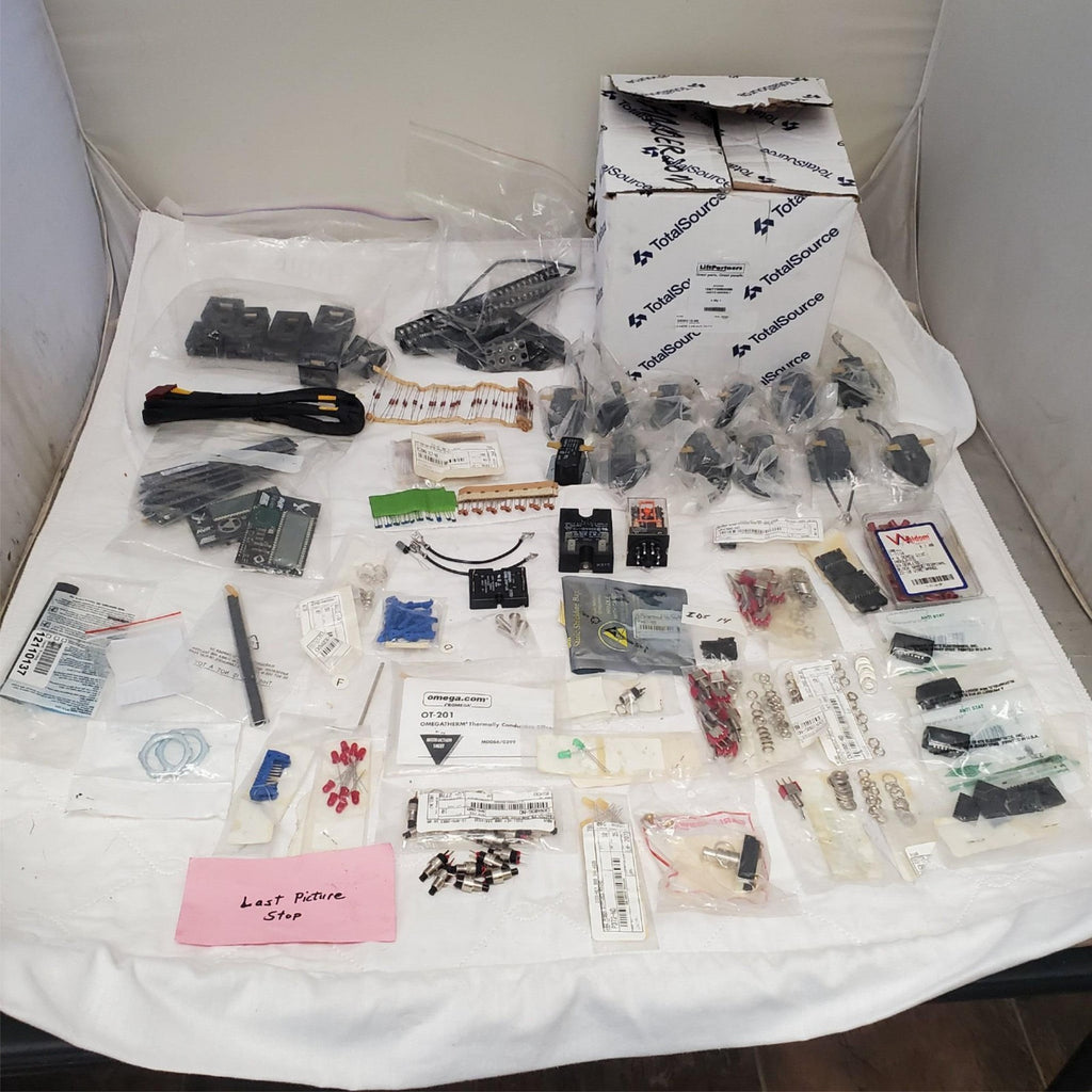 Large Lot of Omron Omega Relays Switches Electronics Parts