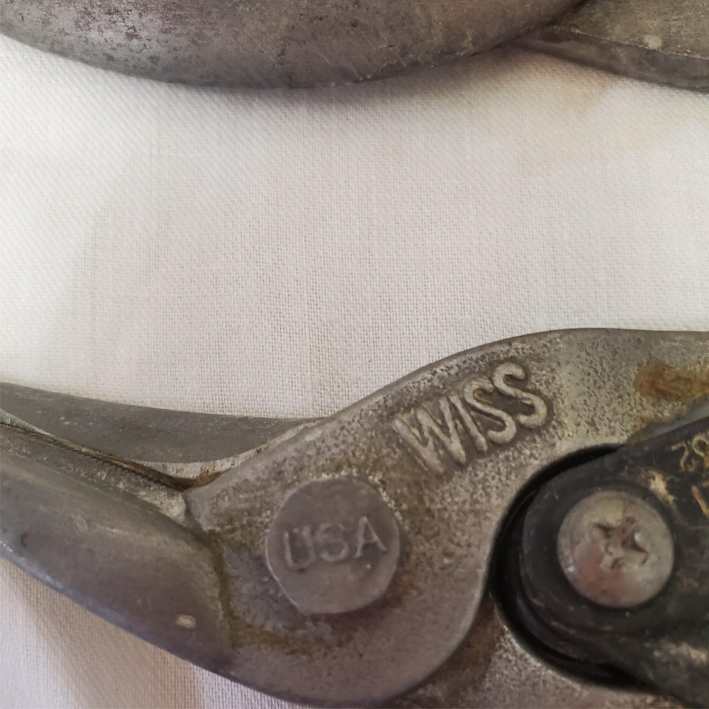 Lot of 5 Metal Snips Shears Pruners Tin Cutting Tools LOT-855