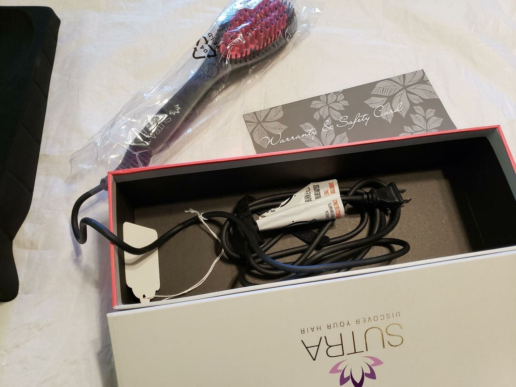 Sutra Classic Ionic Heat Brush Discover Your Hair 60W - 110-240V 50/60Hz.
