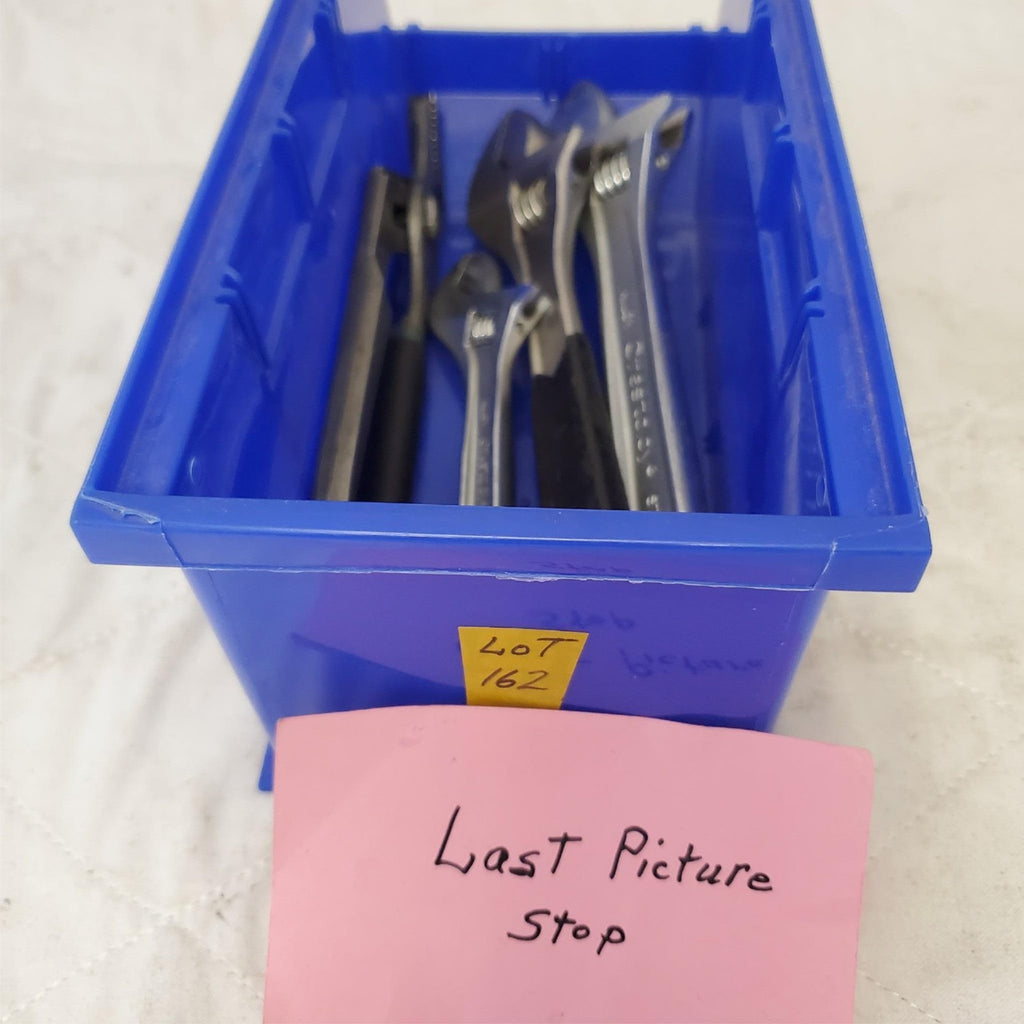 Lot of 5 Assorted Crescent 10" 6" Adjustable Wrench & Pliers LOT-162