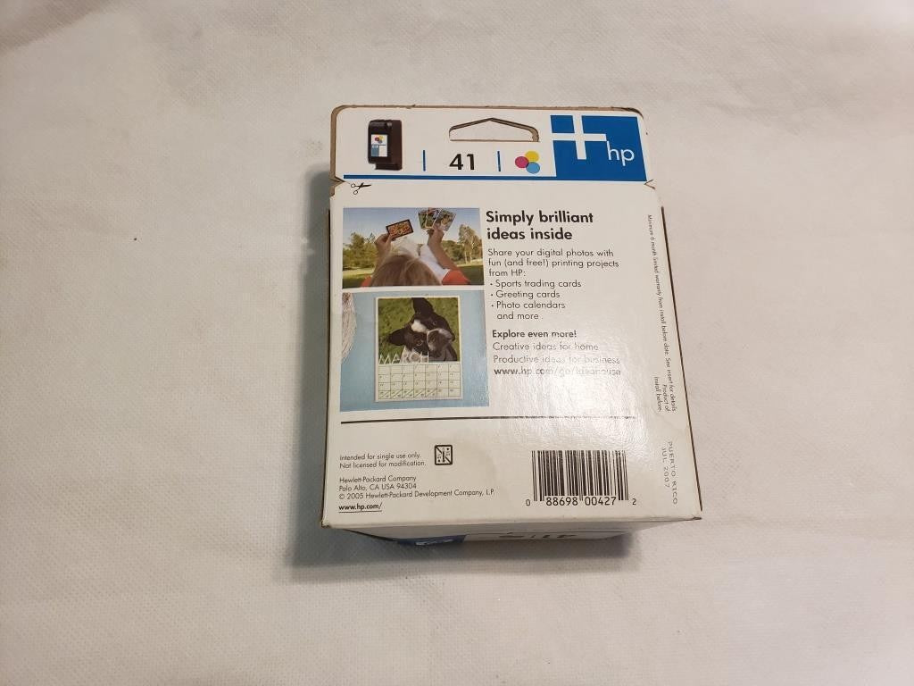 Genuine HP Tri Color 41 Inkjet Print Cartridge Brand New Sealed