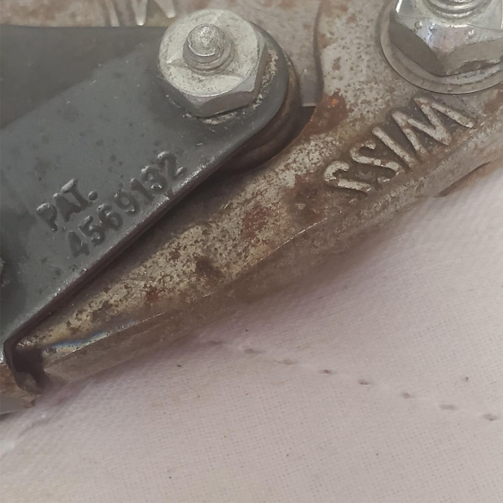 Lot of 4 BluePoint DAR Cuts Right Tin Snips Aviation Sheet Metal Cutters LOT-364