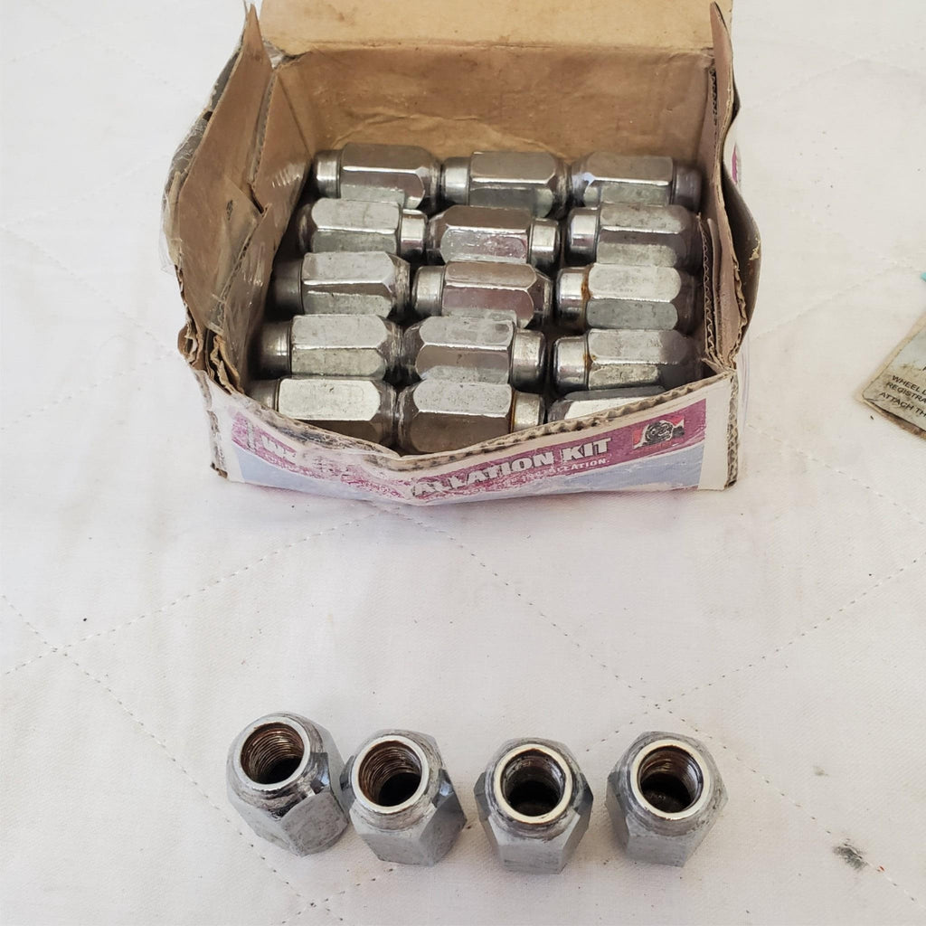 Lot of Gorilla 1/2" X 20 Chrome Lug Nuts W/ Key