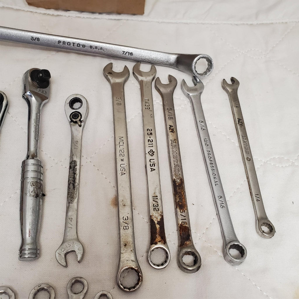 Lot of 16 Assorted Ratcheting Wrenches LOT-396