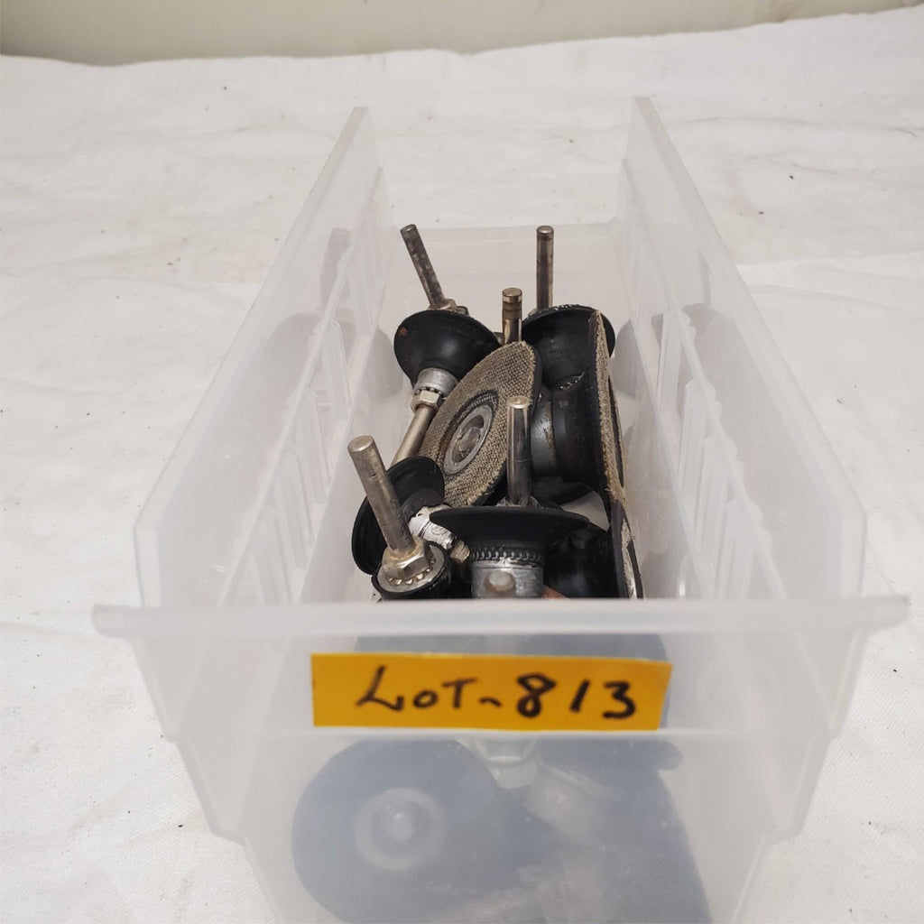 Lot of 17 Roll Lock Sanding Disc Rotary Pad Holder LOT-813
