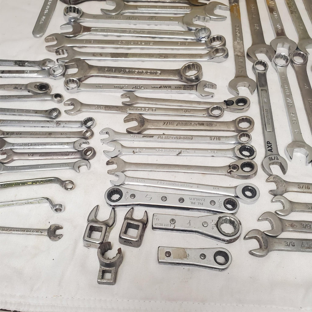 Lot of Assorted Matco, Kobalt, Armstrong and more Wrenches Set LOT-356