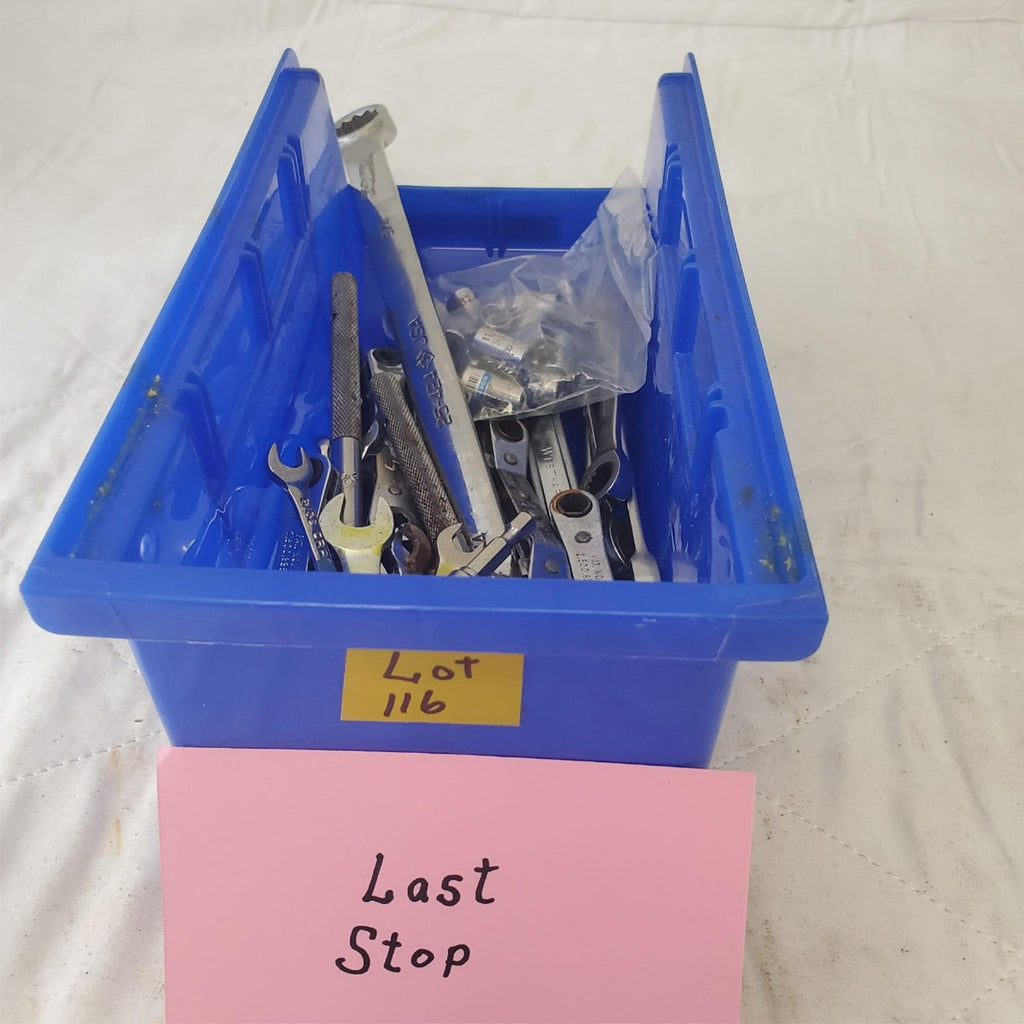Lot of Assorted Wrenches, Drive Sockets & Other Hand Tools LOT 116