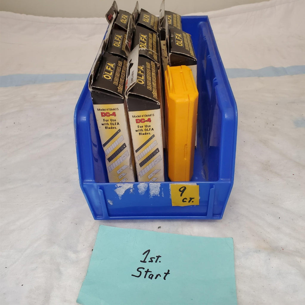 Lot of 7 OLFA 1064415 DC-4 Blade Disposal Case