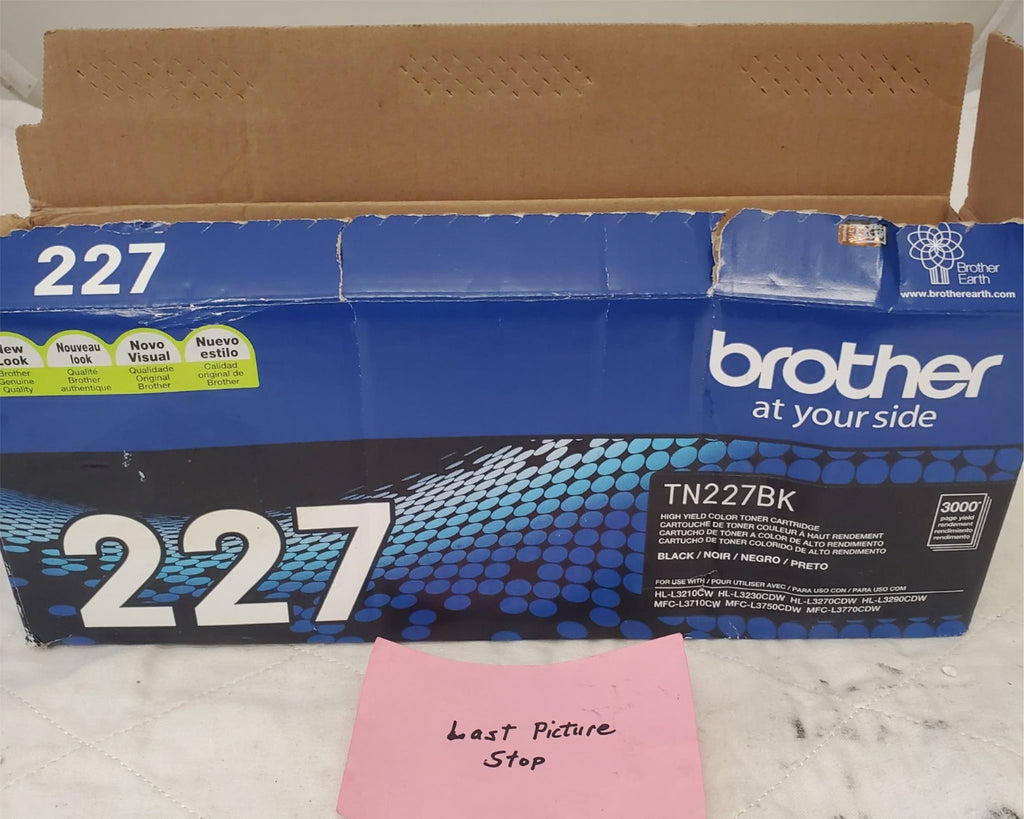 Brother Genuine TN227BK High-Yield Black Toner Cartridge