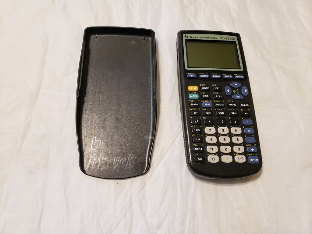 Texas Instruments TI-83 Plus Graphing Calculator Programmable Calculator