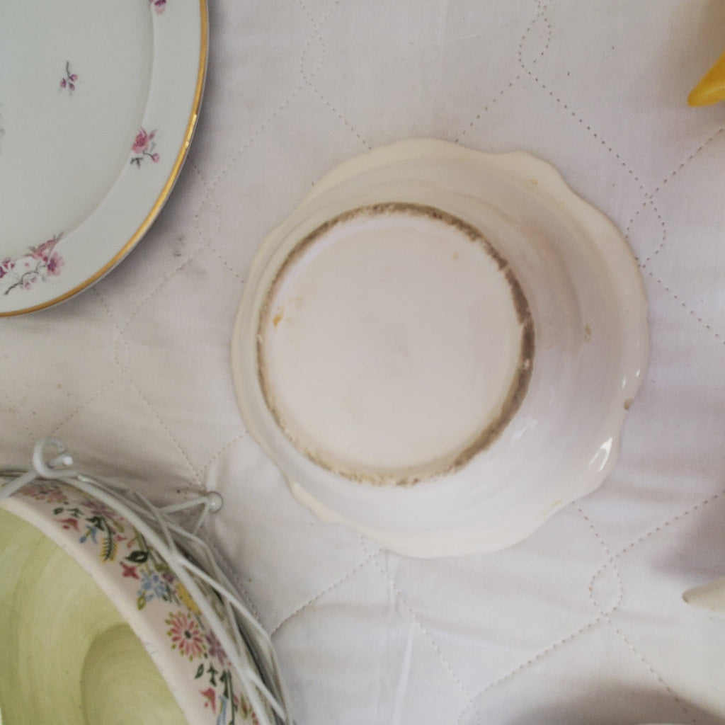 Vintage Porcelain Small Pitcher Dish Bowl Sugar Pot and more