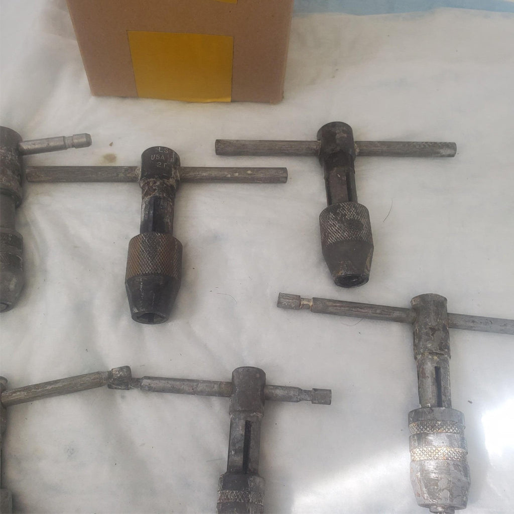 Lot of 8 T Handle Machinist Tool LOT-501