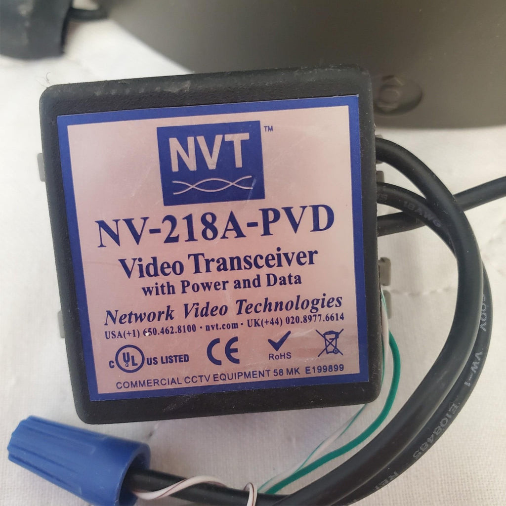 Pelco Spectra Mini DD4 Dome Camera with NVT NV-218A-PVD Video Transceiver #1