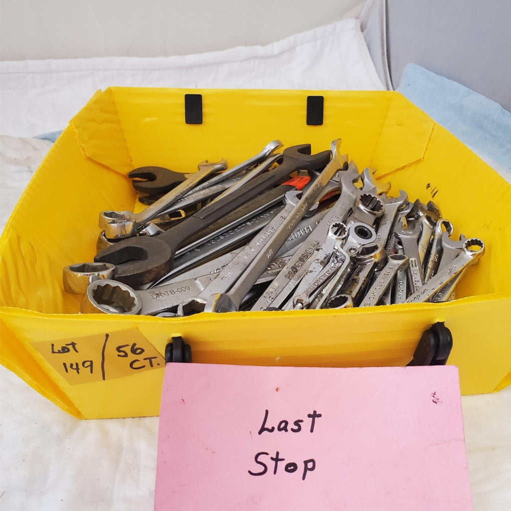 Lot of 56 Pieces Miscellaneous Assortment of Wrench Tools LOT149