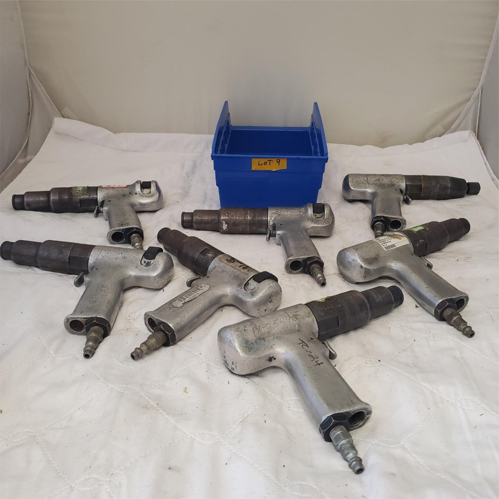 Lot of Cleco Pistol Grip Pneumatic Air Screwdriver Aircraft Lot-9