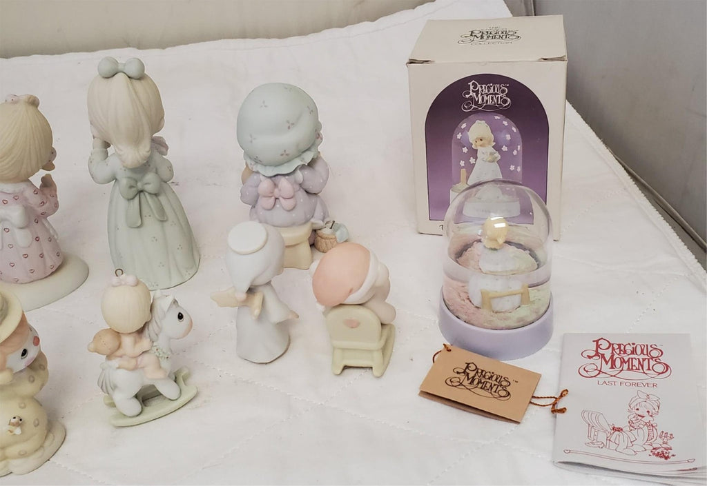 Lot of Ensco Precious Moments, Jonathan David & other Various Figurines