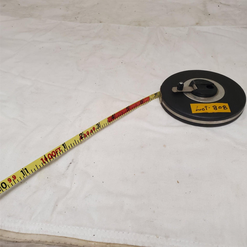 Vintage Steel Tape Retractable Tape Measure LOT-808
