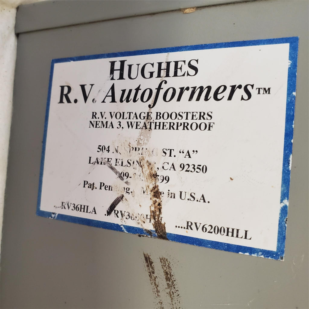 HUGHES R.V. RV36HLA, RV3600HLL, RV6200HLL VOLTAGE BOOSTER