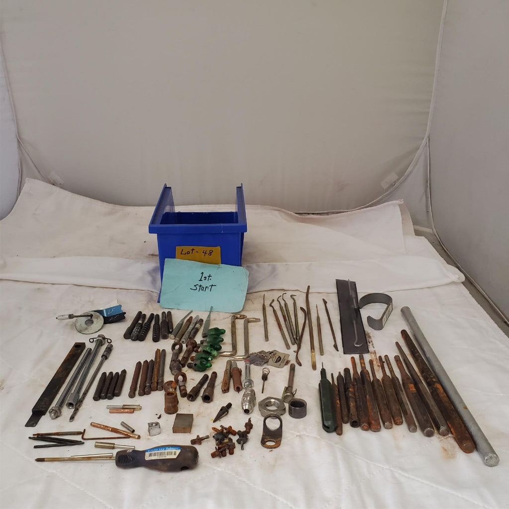 Lot of Assorted Shaft Diameter, Punch, Chisel & other Tools LOT 48