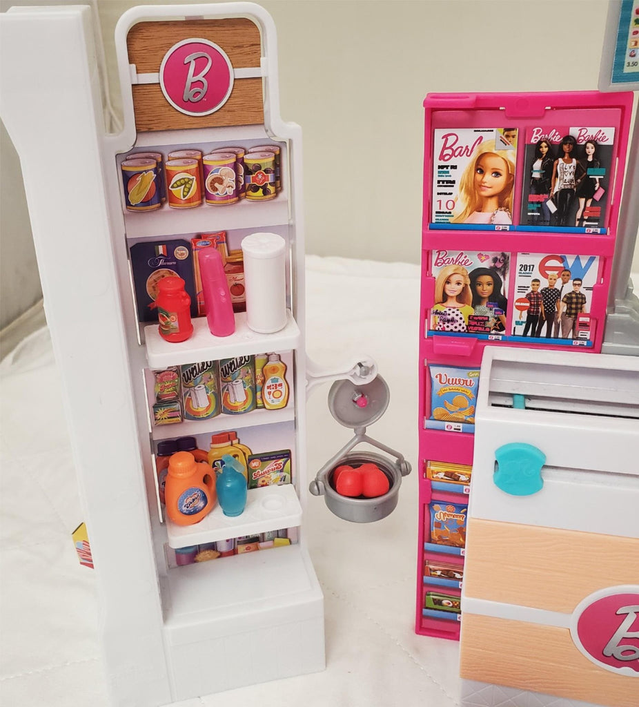 Mattel Barbie Doll Grocery Store Supermarket Playset