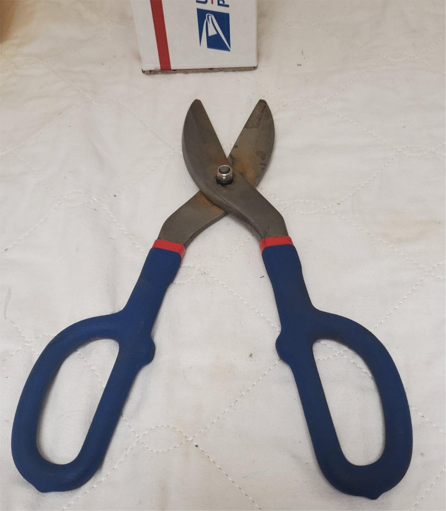Steel 12In Tin Snip Scissors Hand Tool LOT-526