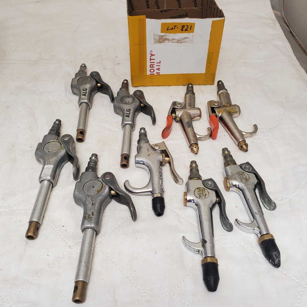 Lot of 9 AHMO ALG Steel Pneumatic Air Gun LOT-821