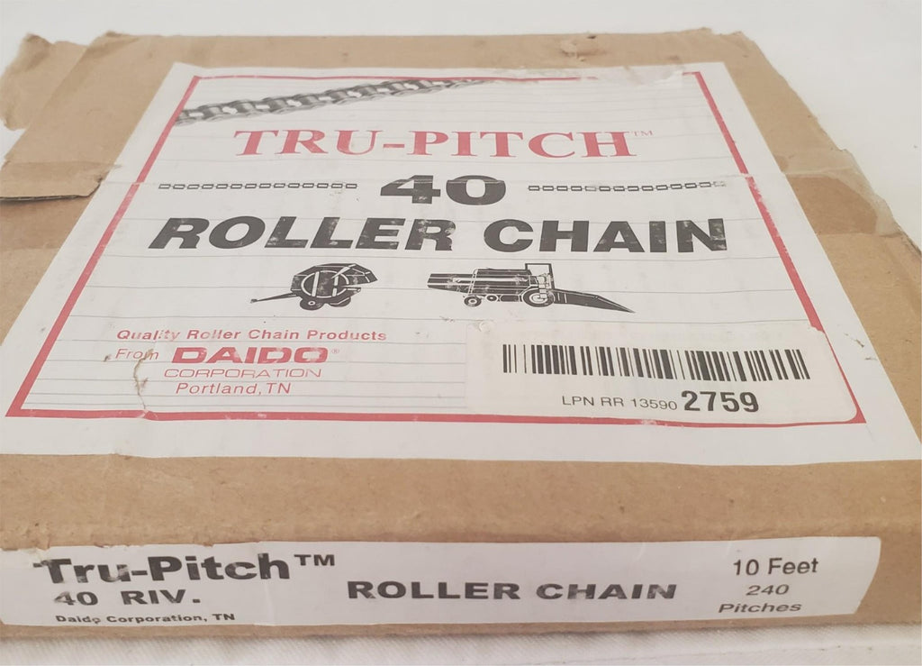 TRU-PITCH 40 Roller Chain by Daido Corporation