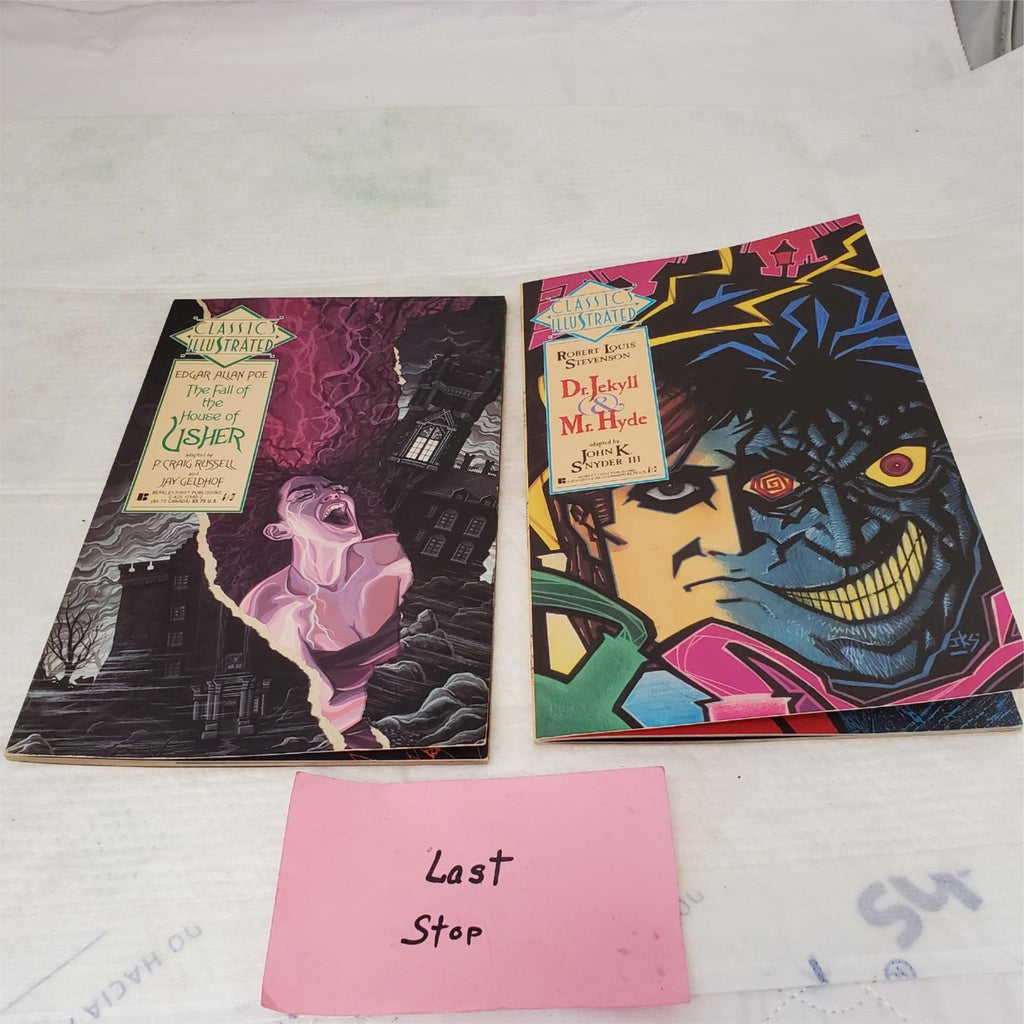 Graphic Novel Comic Book Classics Illustrated Dr Jekyll & Mr Hyde John Snyder