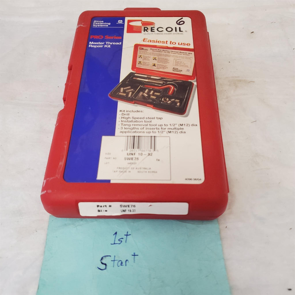 Recoil Quality Thread Insert Systems Pro Series Thread Repair Kit- 5WE76 #6