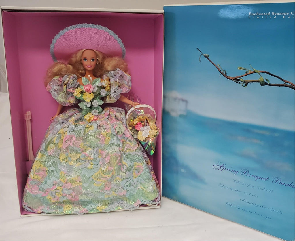 Barbie 1997 - Spring Bouquet Barbie - Enchanted Seasons Collection Limited Ed.